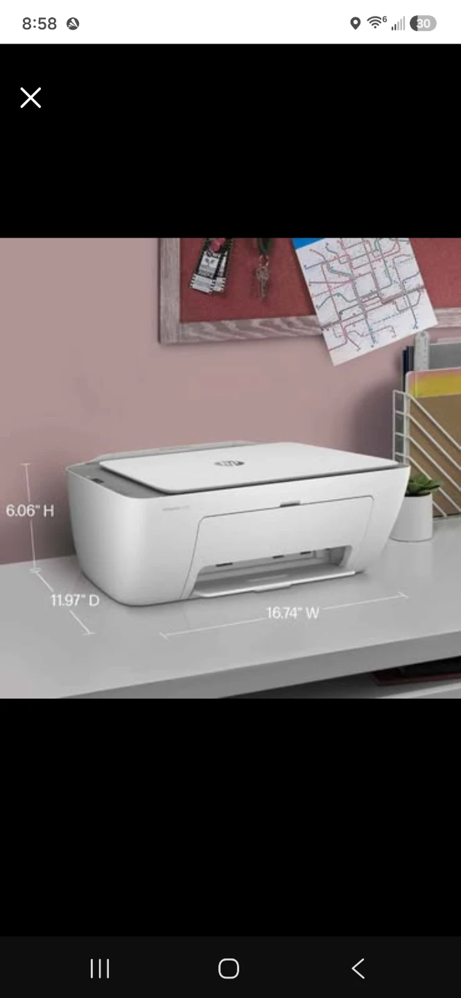HP DeskJet Printer - Pick up only! Mott Haven, South Bronx - photo 2