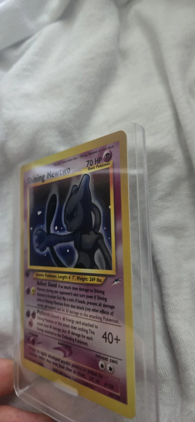 Shining Mewtwo Pokémon Card - photo 3