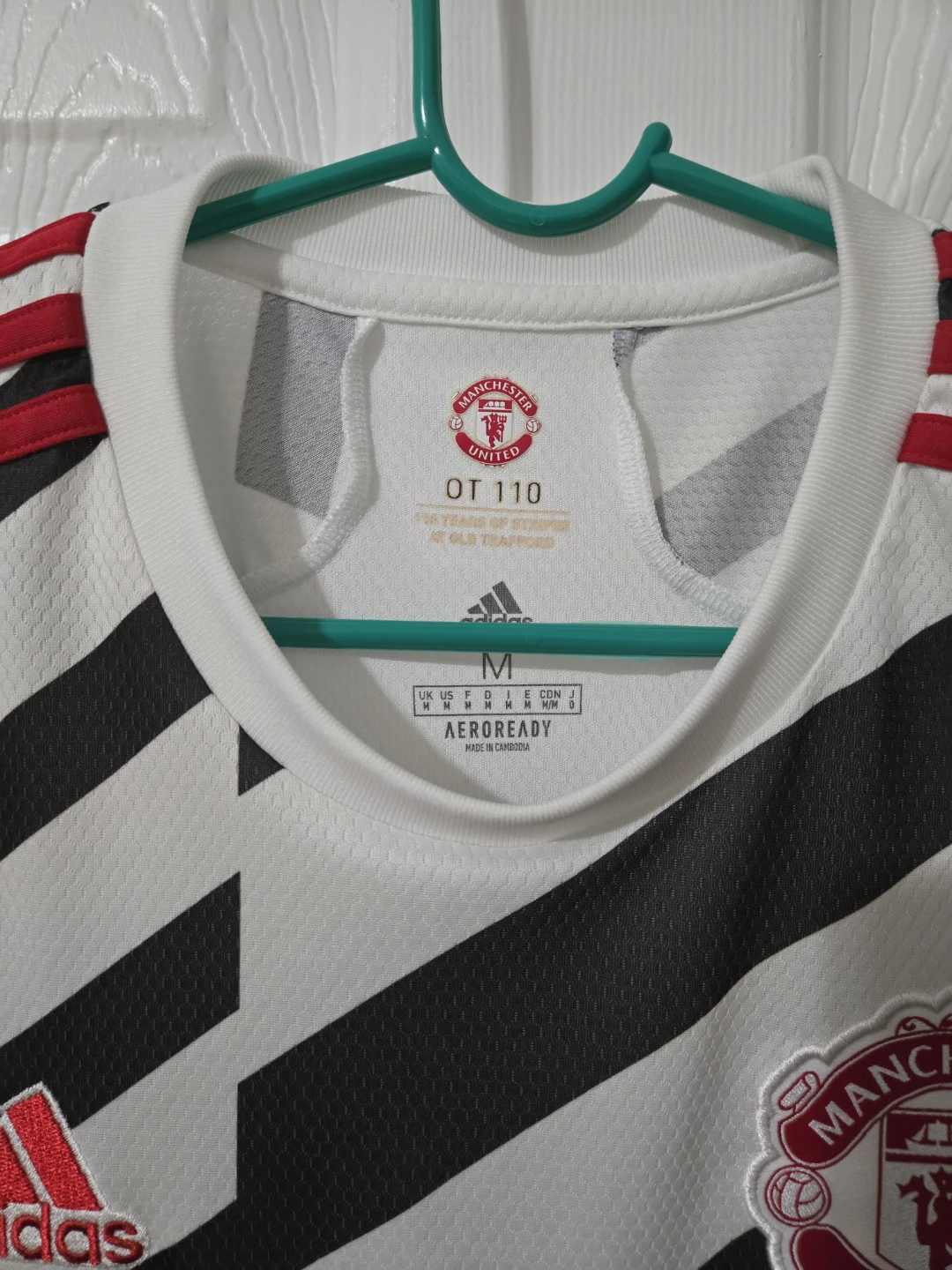 Manchester United Adidas Soccer Jersey - photo 3
