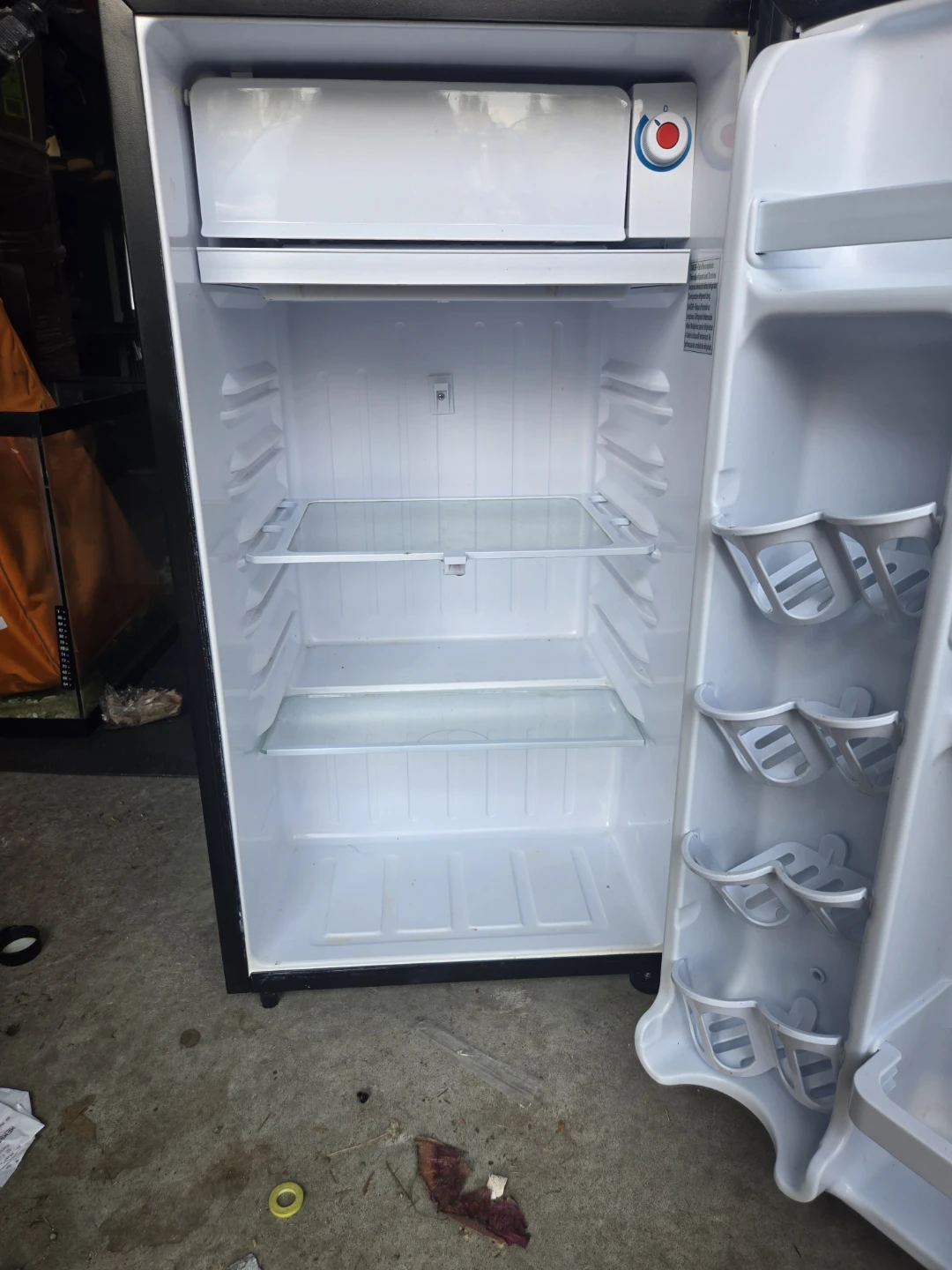 Whirlpool Stainless Steel Mini Fridge - photo 2