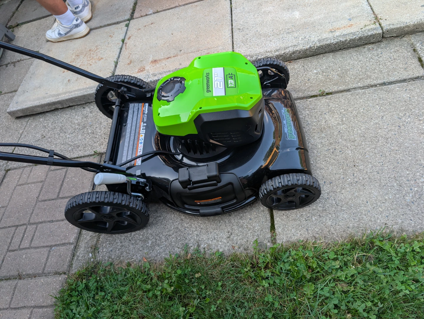 Greenworks 21-Inch Lawn Mower - photo 5
