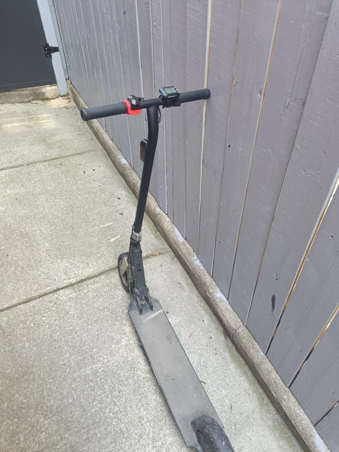 Black Electric Scooter
