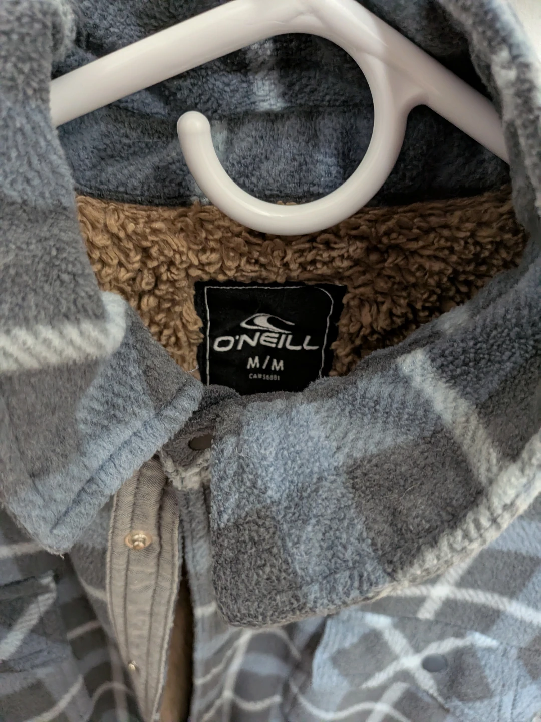 O'Neill Plaid Fleece Lined Shirt Jacket - photo 3