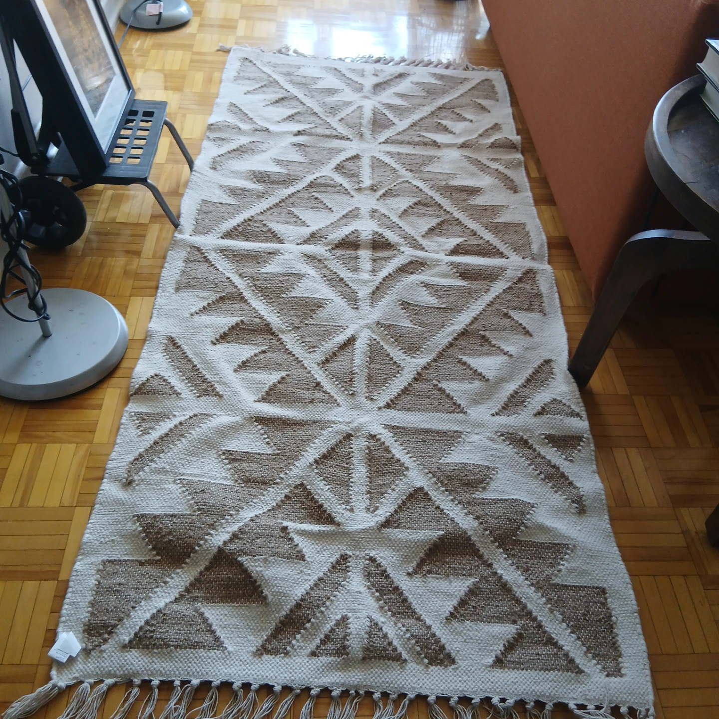 Geometric Pattern Runner Rug
