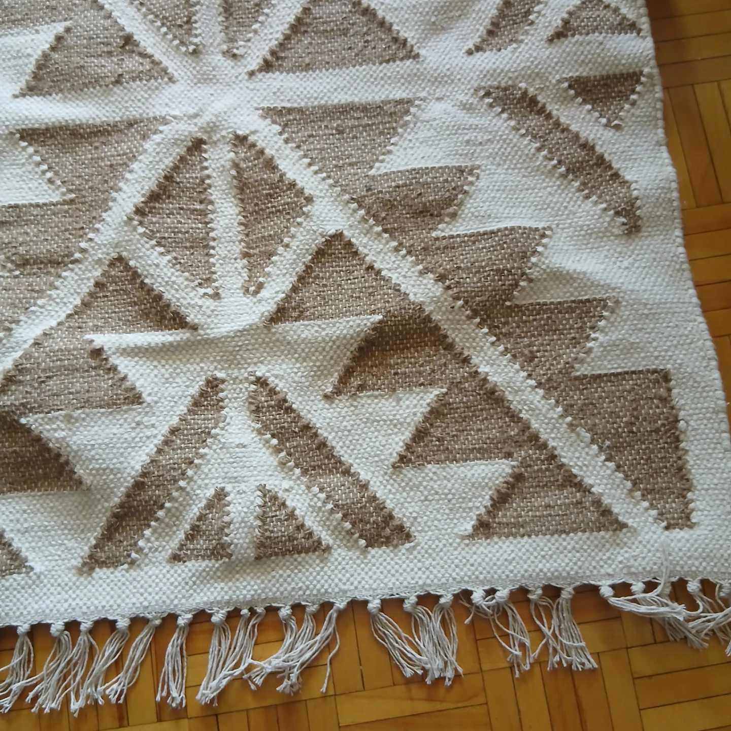 Geometric Pattern Runner Rug - photo 3