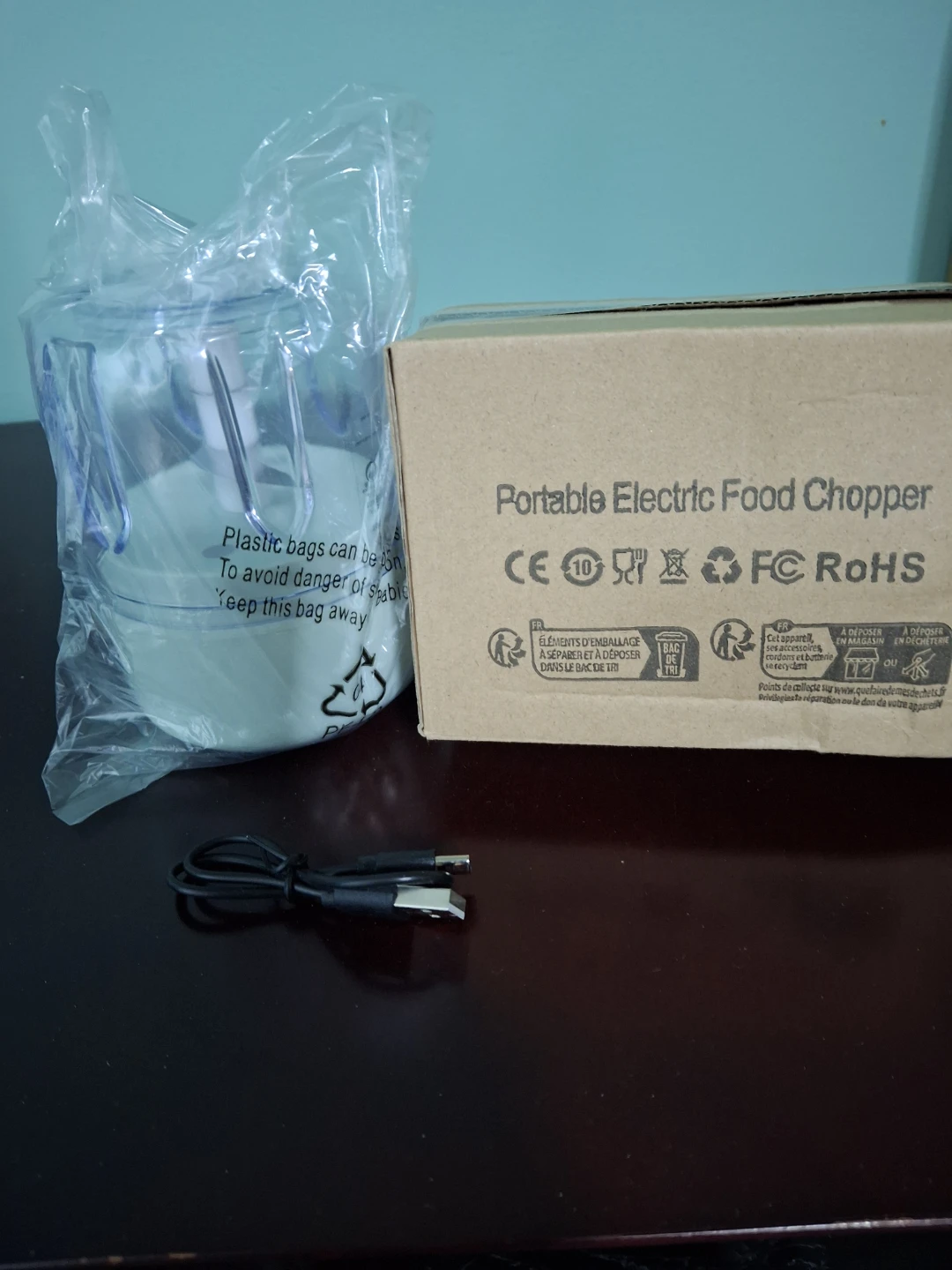 Portable Electric Food Chopper