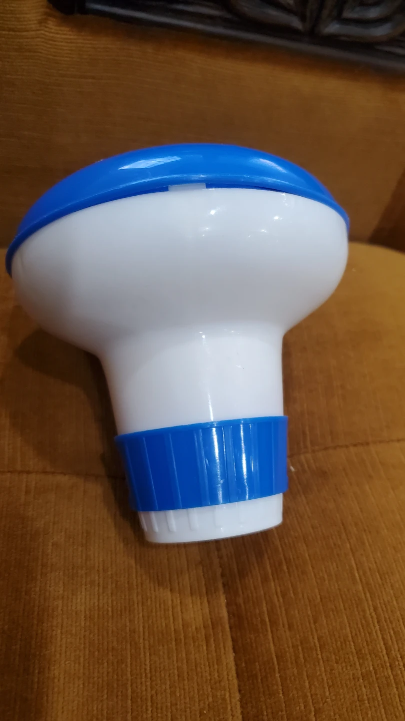 Blue and White Pool Chlorine Dispenser - photo 5
