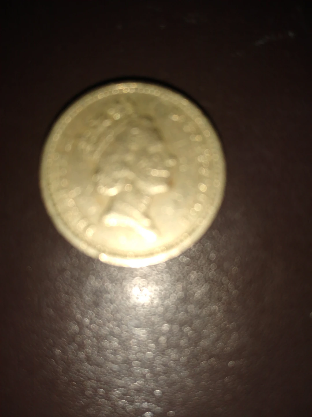 1996 old British 1 lb coin - photo 2