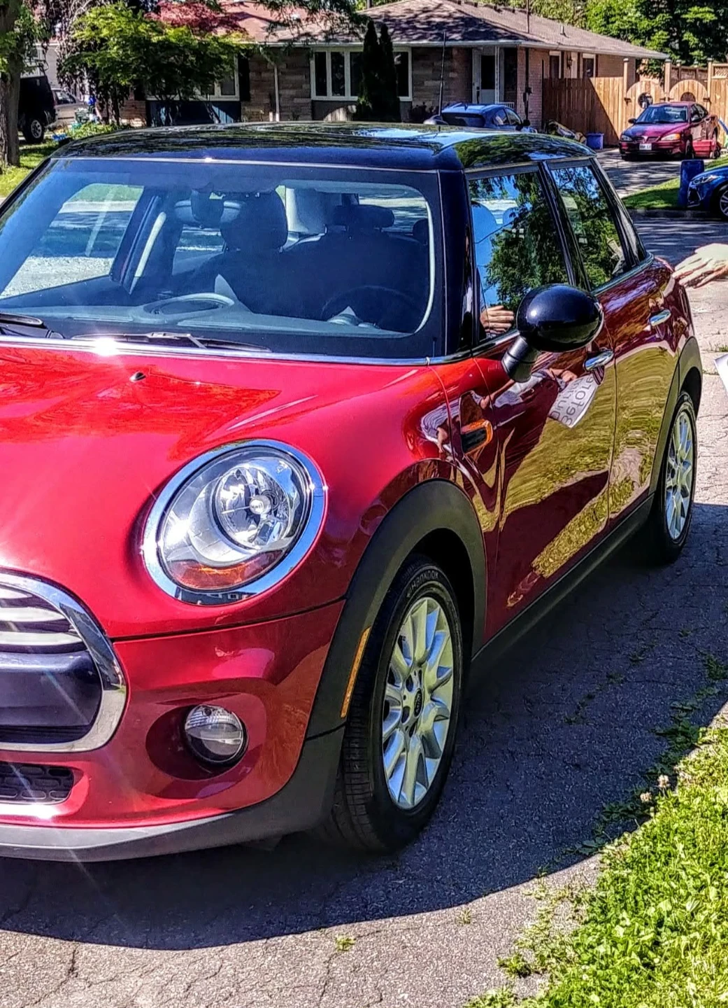 Red Mini Cooper 4-Door Hatchback - please read entire Ad
