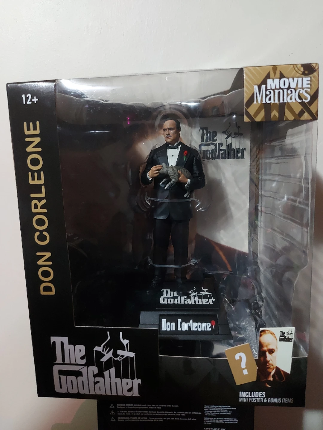 McFarlane Toys Movie Maniacs Don Corleone Action Figure - photo 3