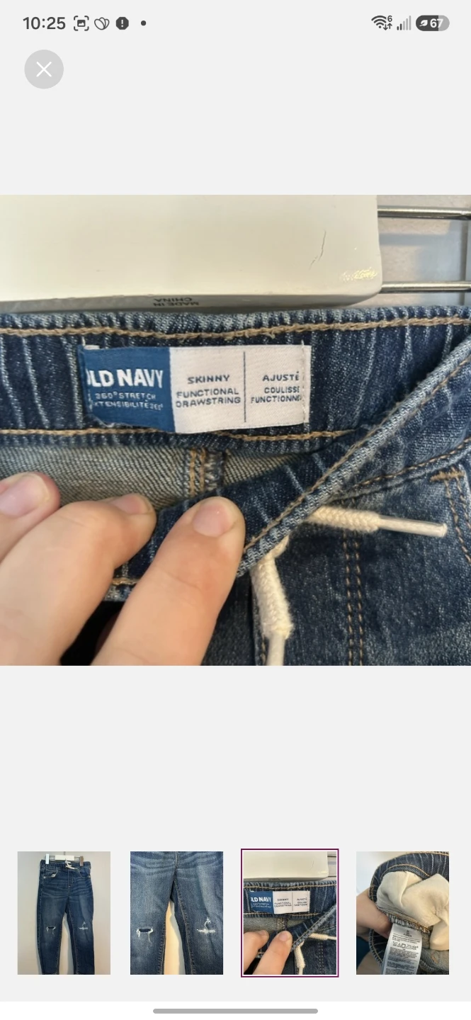 Old Navy Kids Skinny Jeans Size 4 - photo 3