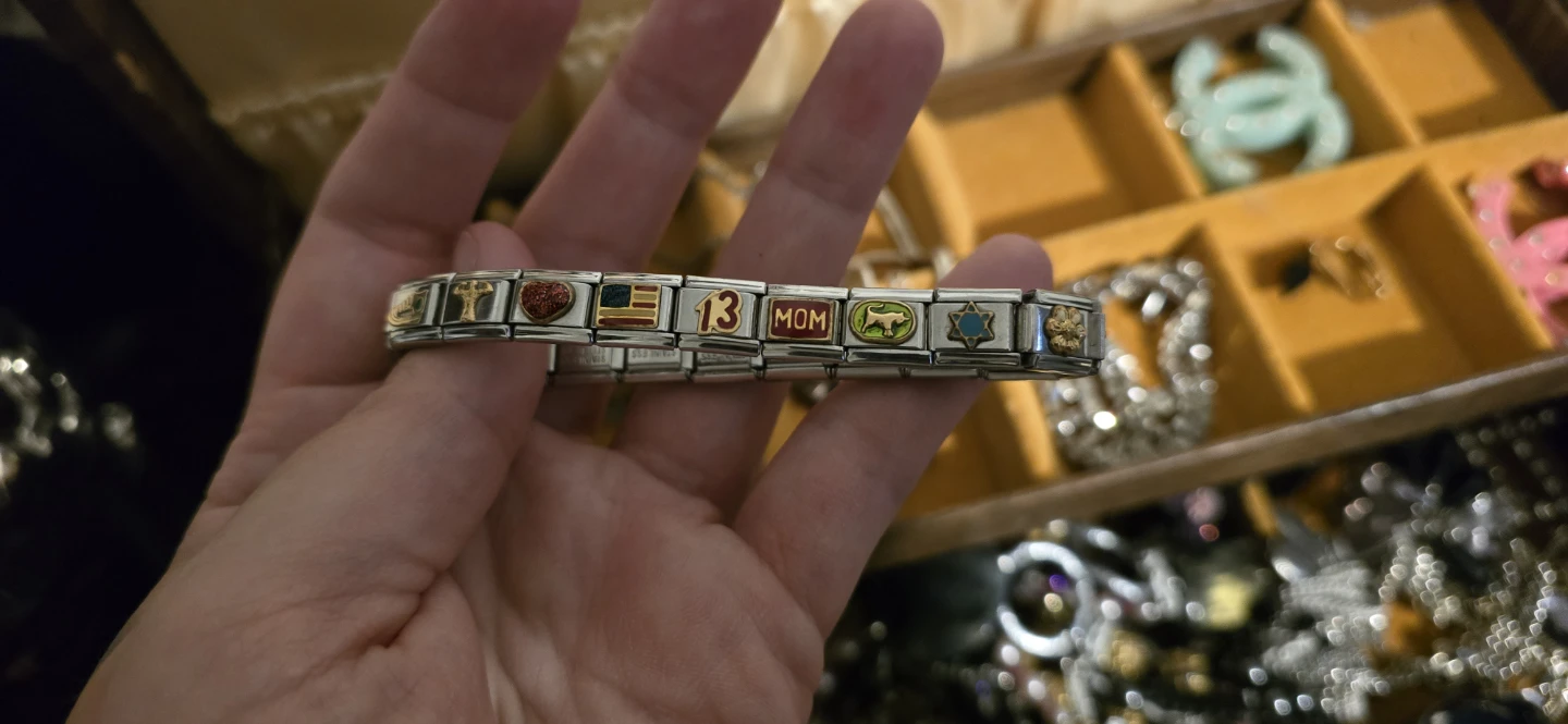 Italian Charm Bracelet with Various Charms - photo 4