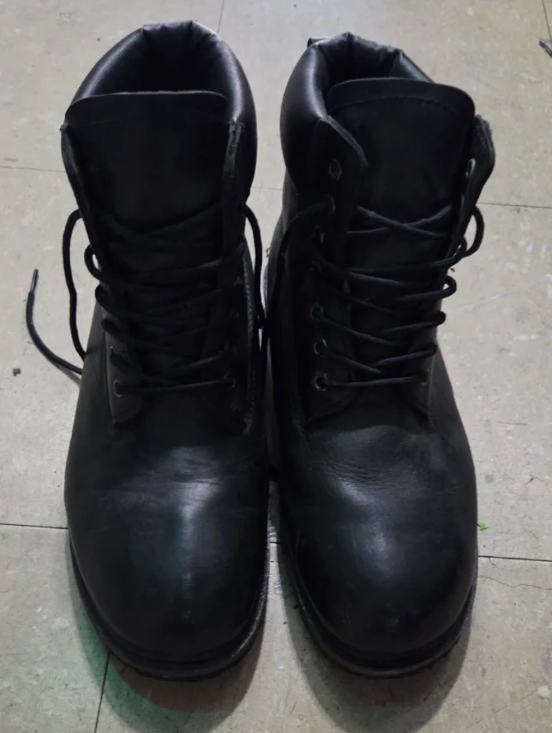SR Max Black Leather Work Boots - photo 2