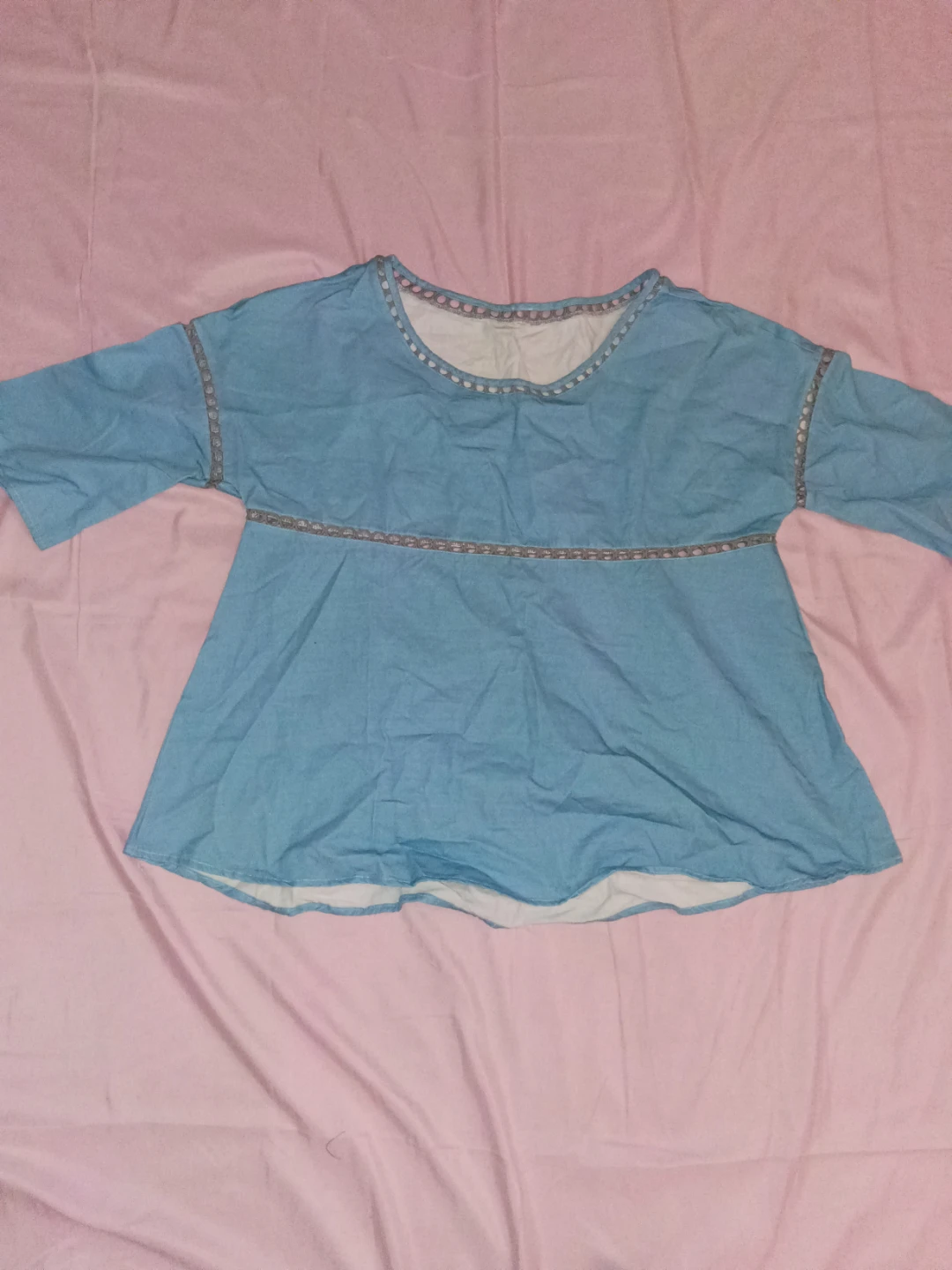Blue Tunic Top