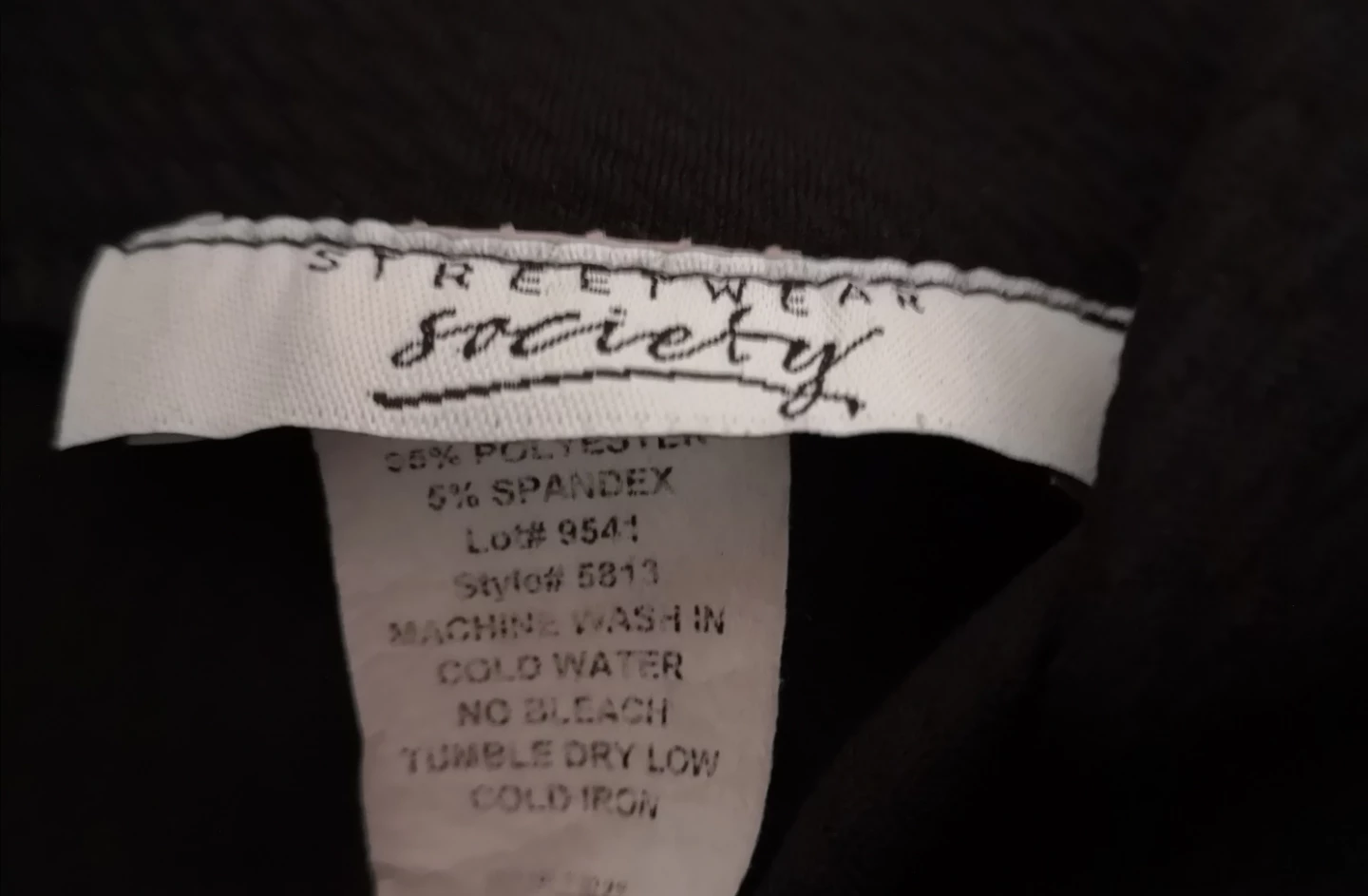 Society Streetwear Black Skirt - photo 2