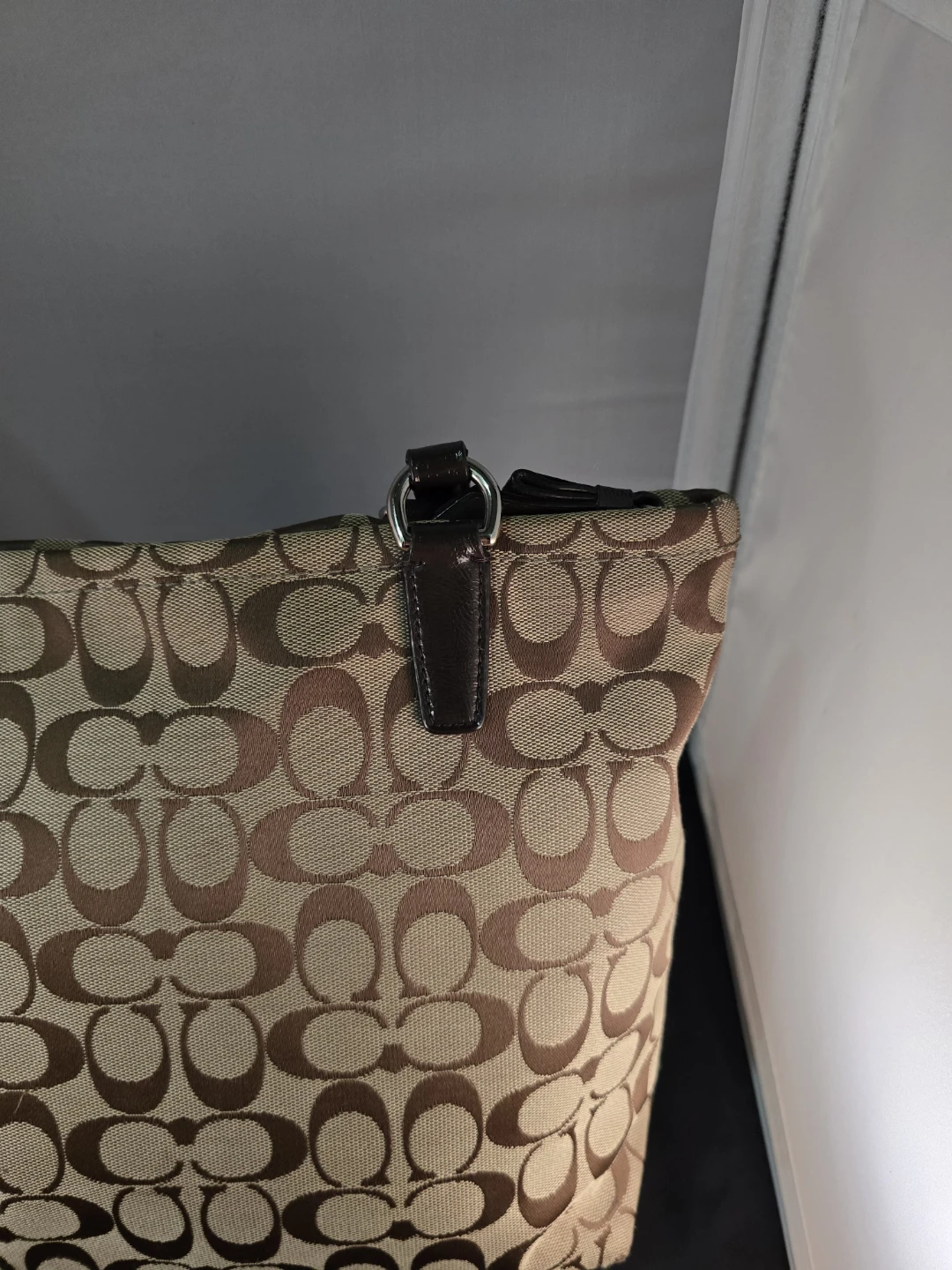 Coach Signature Monogram Tote Bag - photo 5