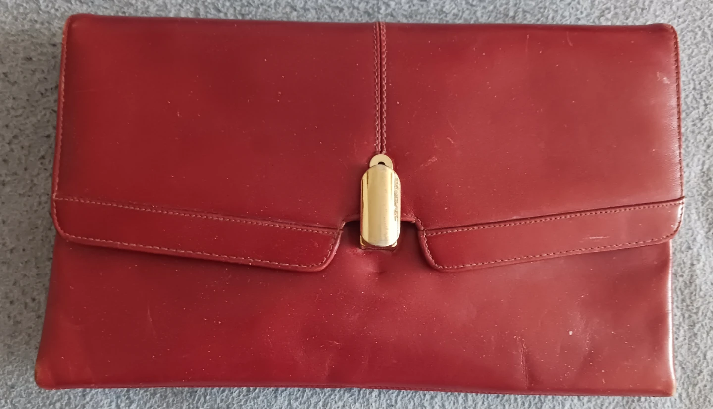 Leather Clutch Handbag - AVANTI Montreal - photo 3