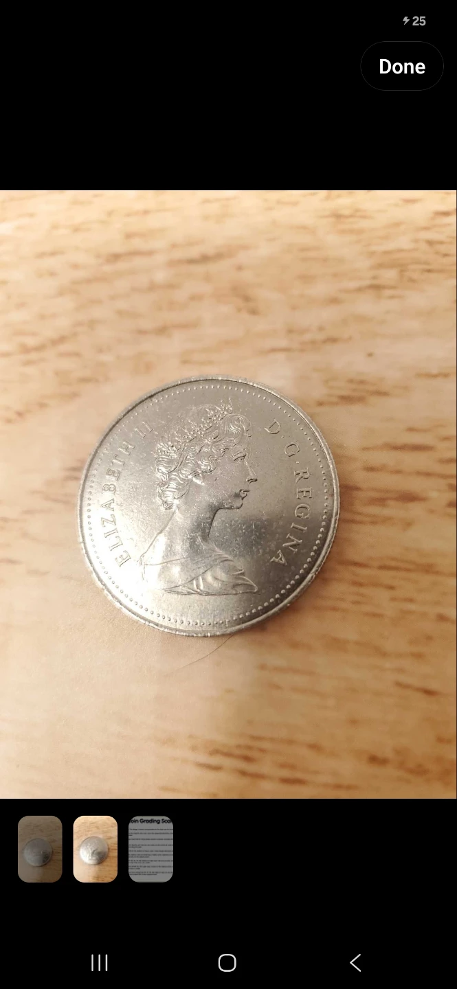 RARE 1984 Canadian Dollar Coin - photo 2