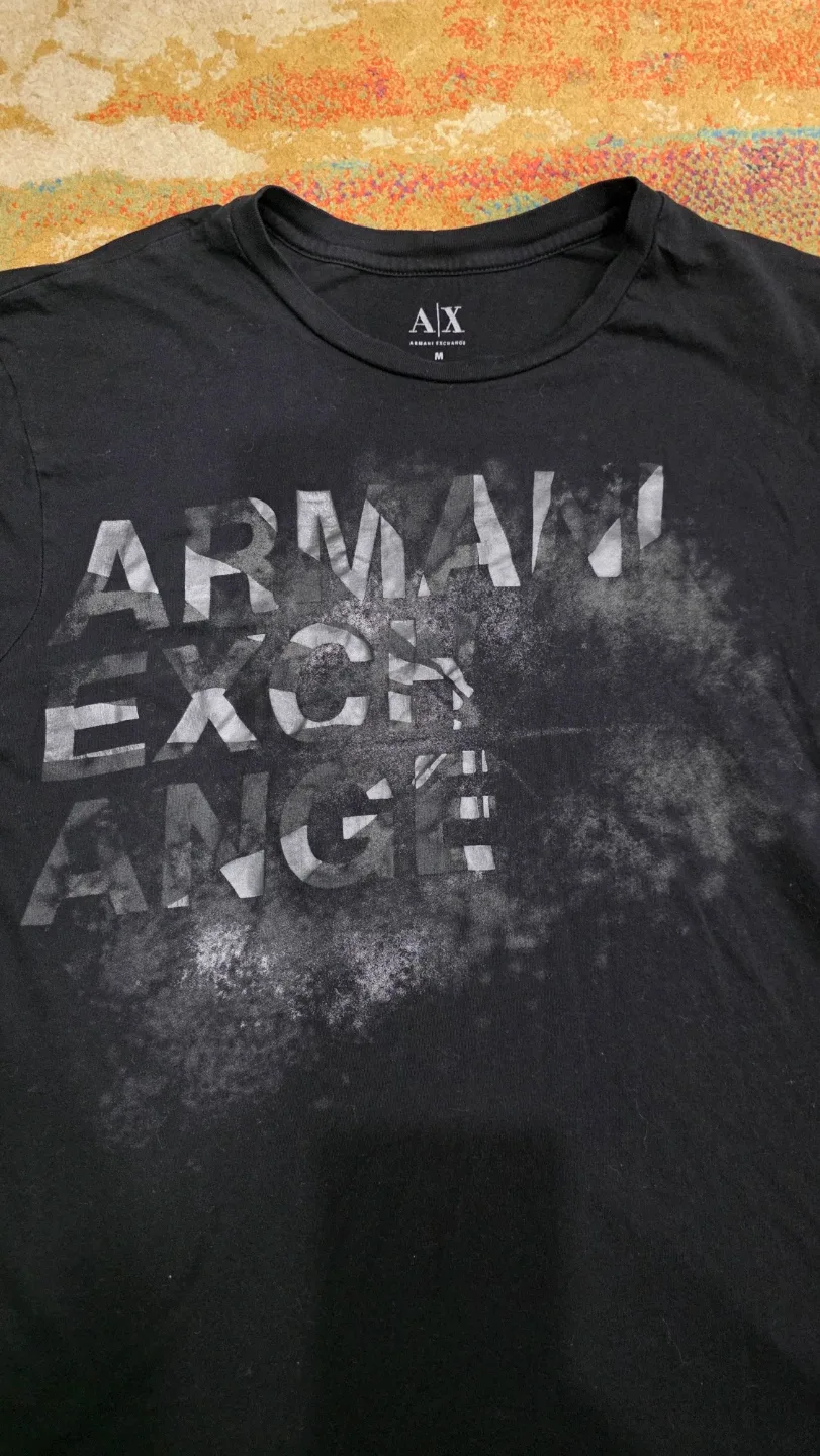 2 Black Emporio Armani  T-Shirt's Size M - photo 4
