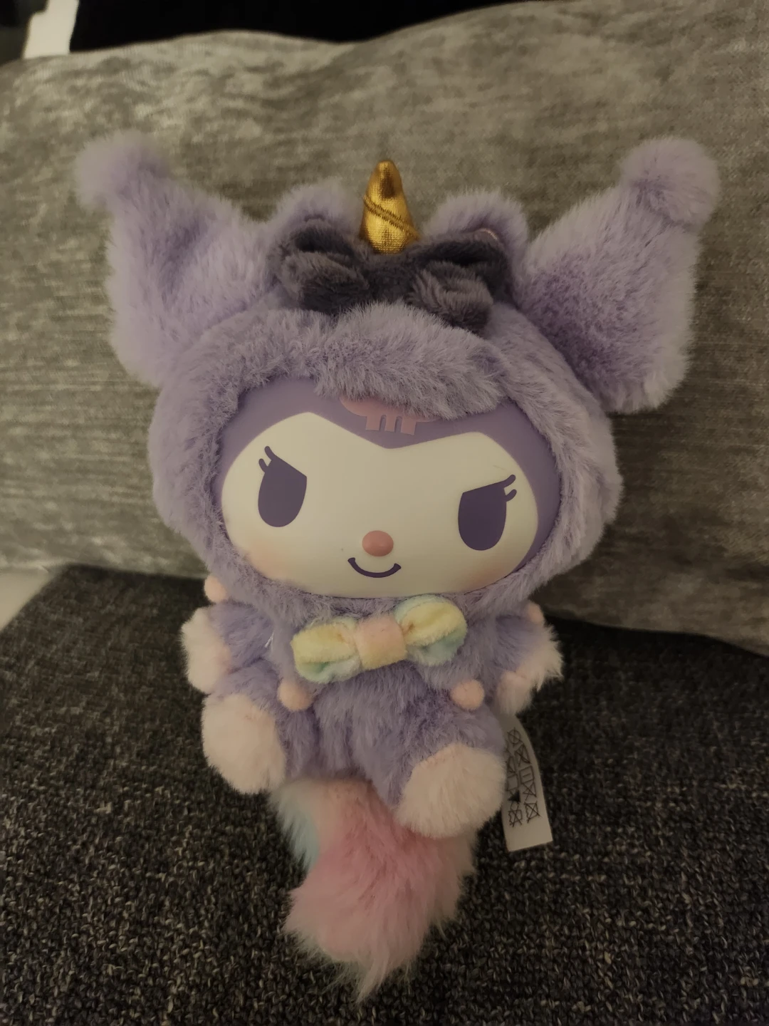 Kuromi Plush Keychain