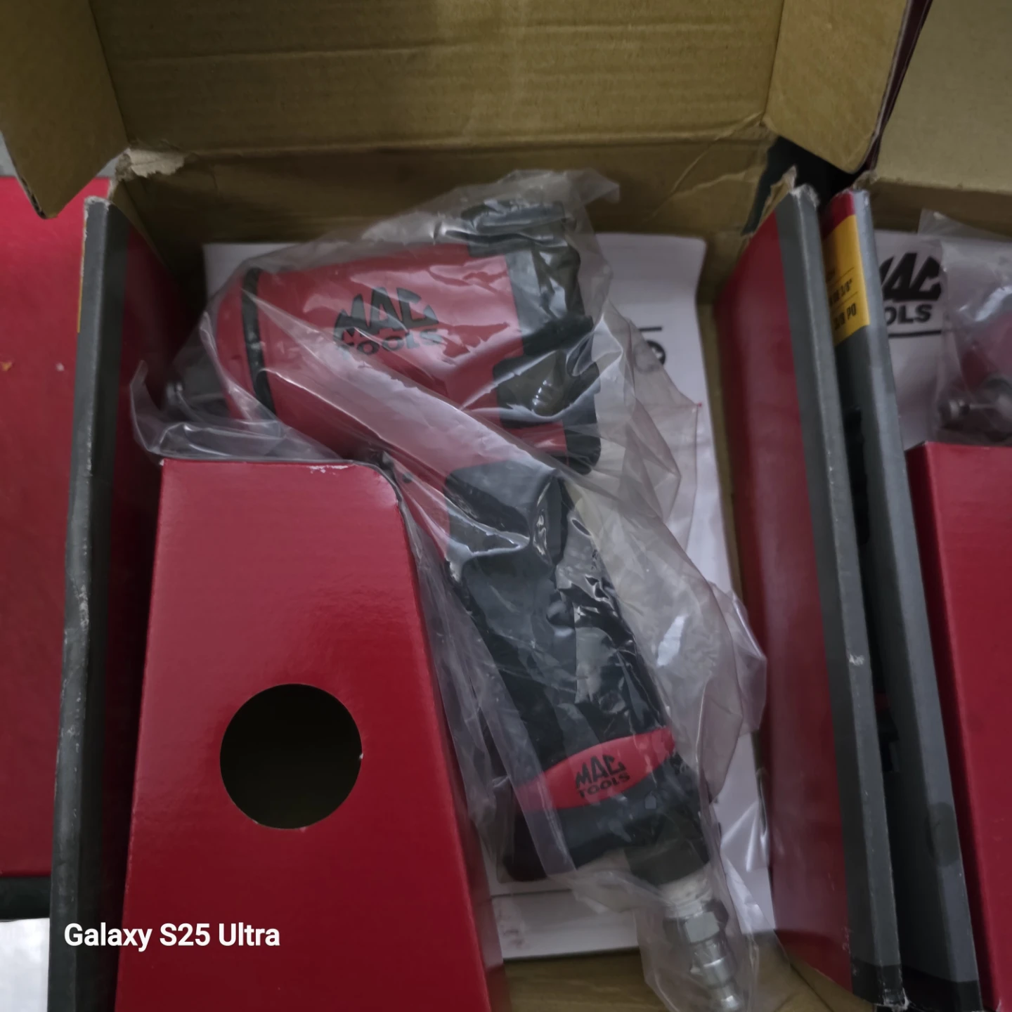 MAC TOOLS 1/2" Drive Mini Air Impact Wrench AWP050M - photo 2