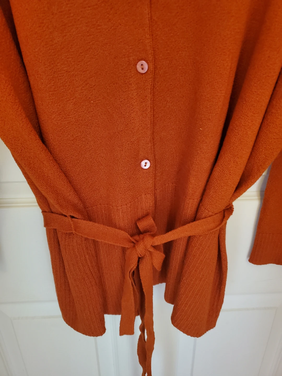 Plus Size 2 PC. Knit Belted Cardigan and Mock Turtleneck - photo 3