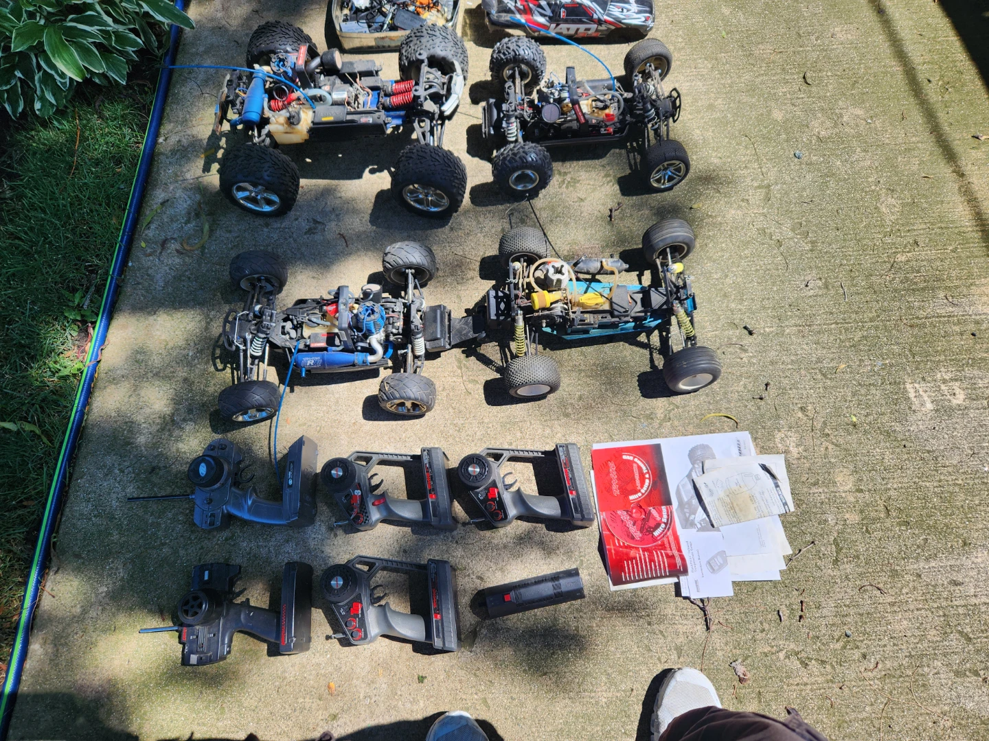 Traxxas Jato RC Car Lot with Parts and Remotes - photo 2