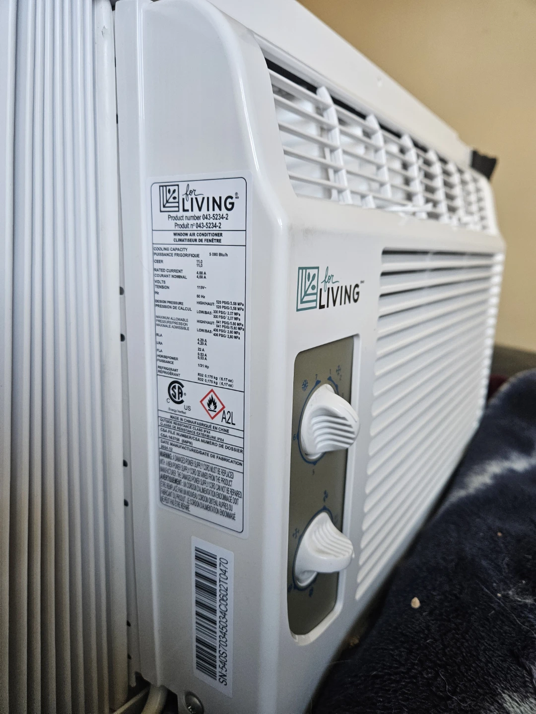 For Living 5000 BTU Window Air Conditioner - photo 2