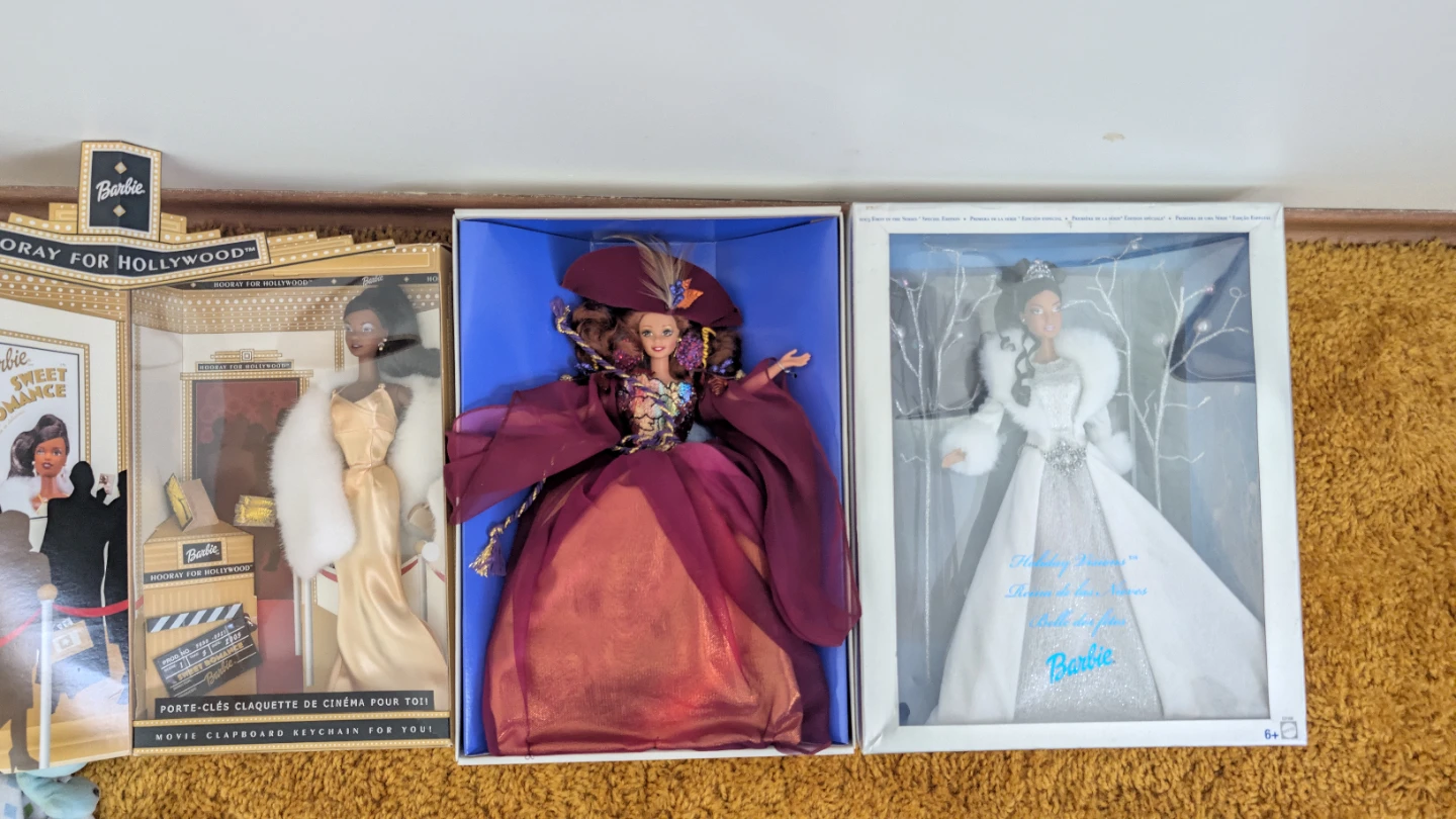 Set of 3 Special Edition Barbie Dolls