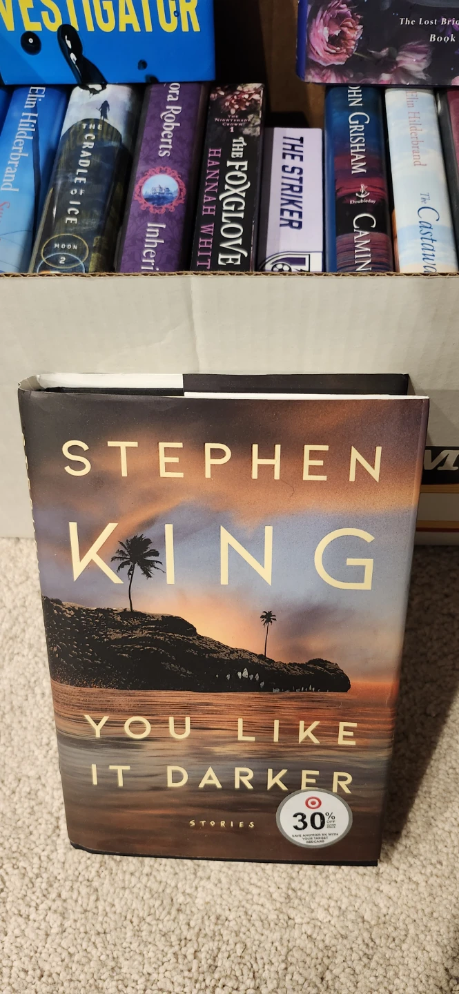 Stephen King, Nora Roberts and many more hard cover books