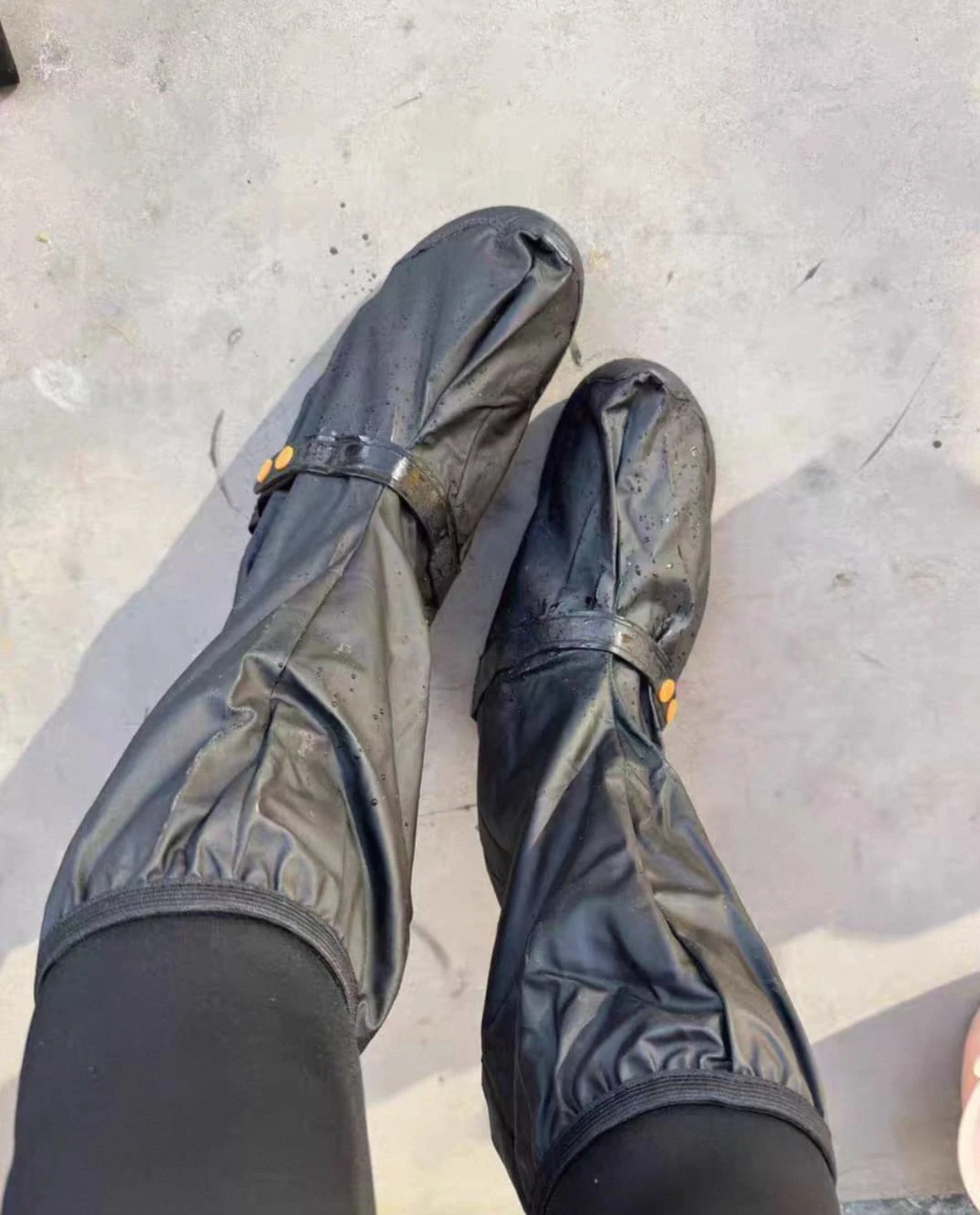 Waterproof Silicone Shoe Covers – Brand New - photo 2
