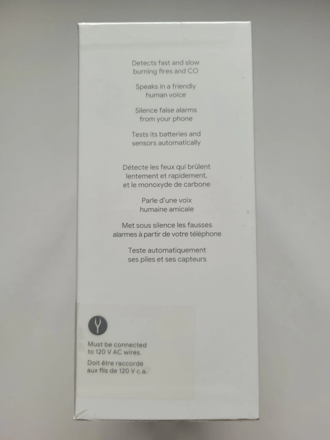 Sealed New Google Nest Protect Wired Smoke and CO Alarm - photo 4