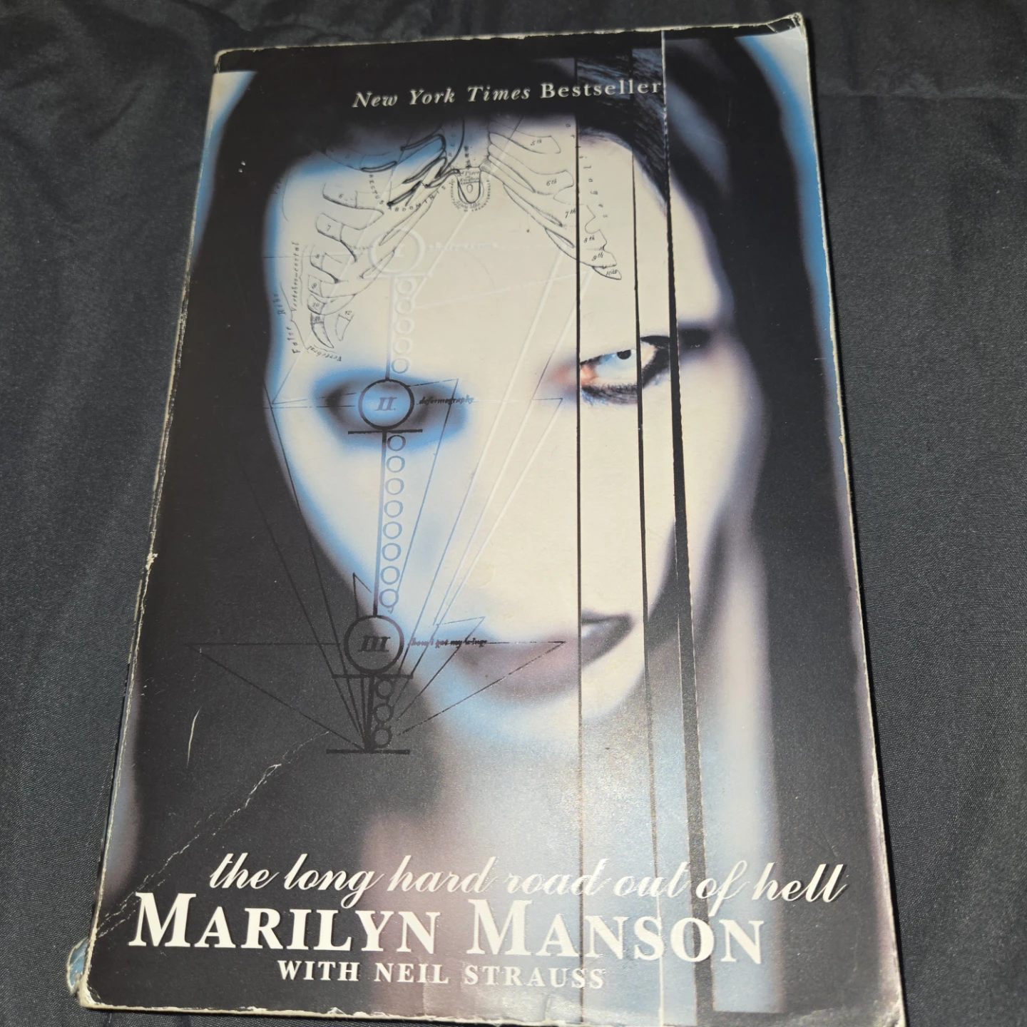 The Long Hard Road Out of Hell by Marilyn Manson Book