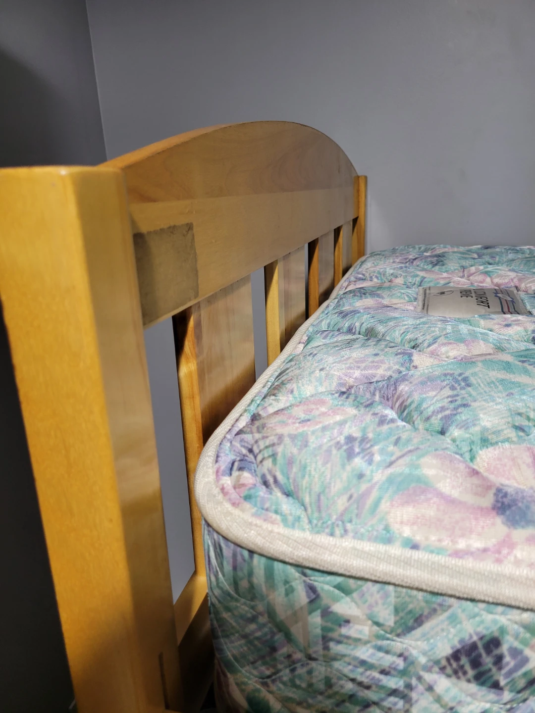 Wooden Bunk Bed with Mattresses - photo 4