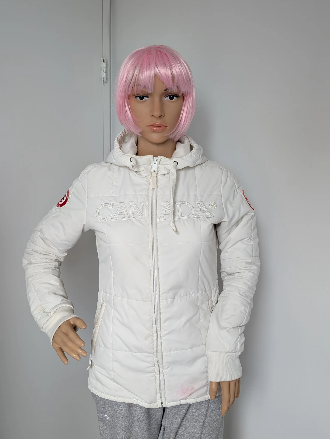 Off White Team Canada Olympic Puffer Jacket