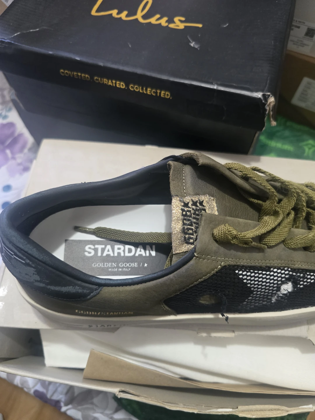 Golden Goose Stardan Under Net Star Sneakers - Men's Size 44 - photo 3