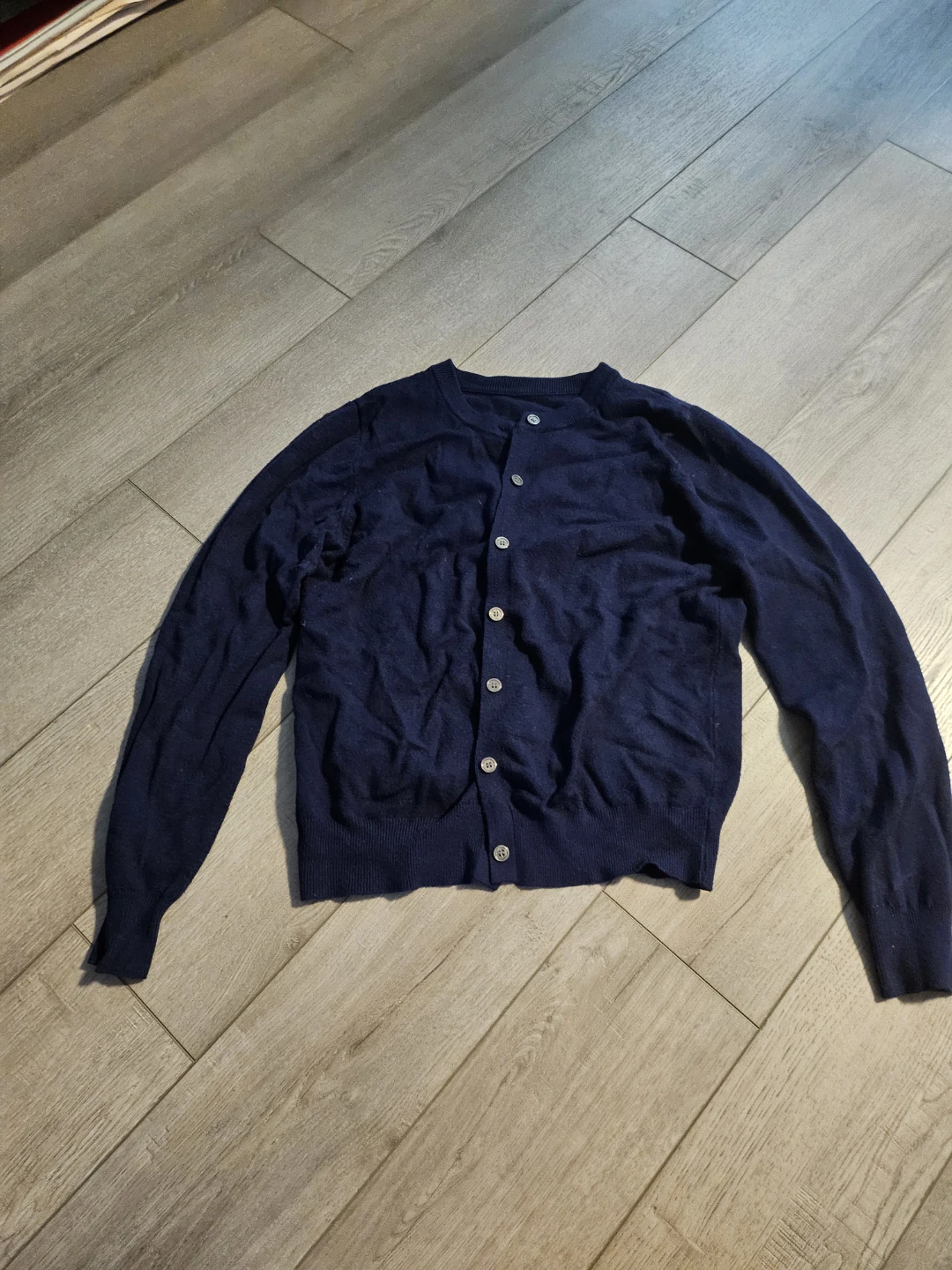 Navy Blue Cardigan