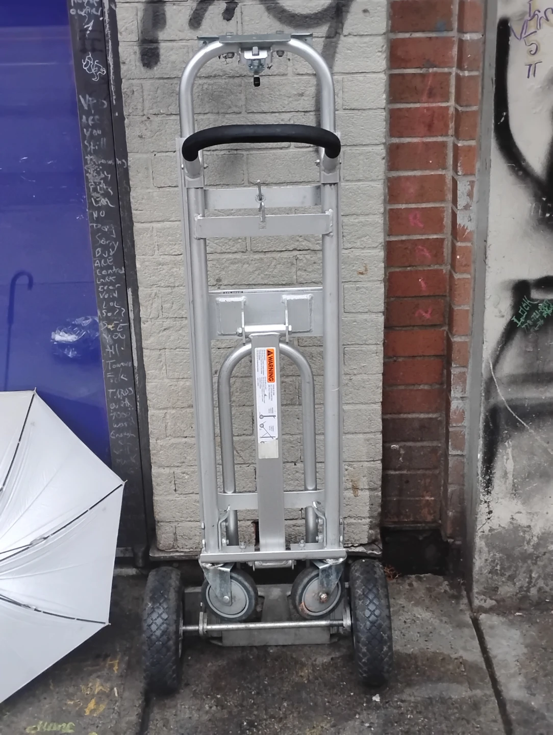 ULINE Folding Hand Truck Dolly H-4124 - photo 4