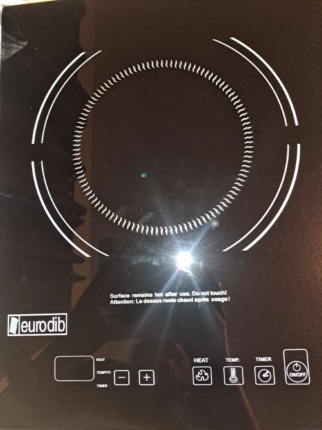 Induction Glass top cooker