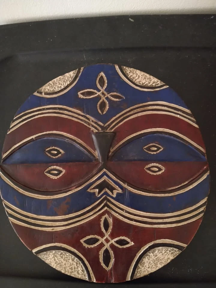 African Mask Wall Decor - photo 2