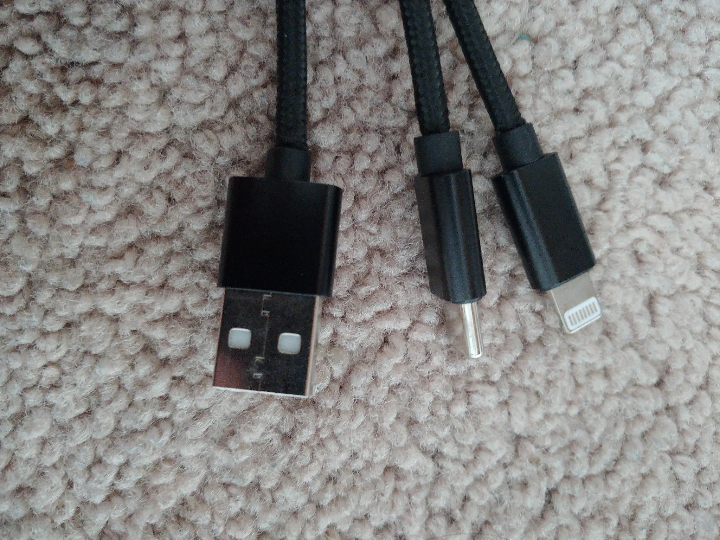 USB to USB c and lightning adapter - photo 2