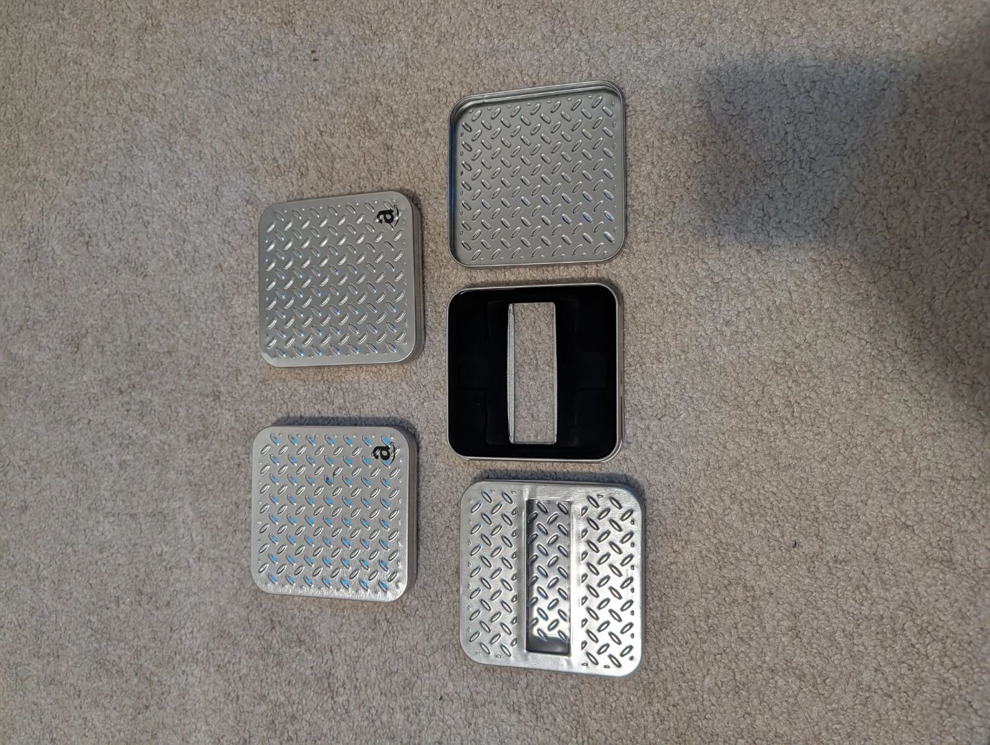 Set of 4 Metal Giftcard Case - photo 2