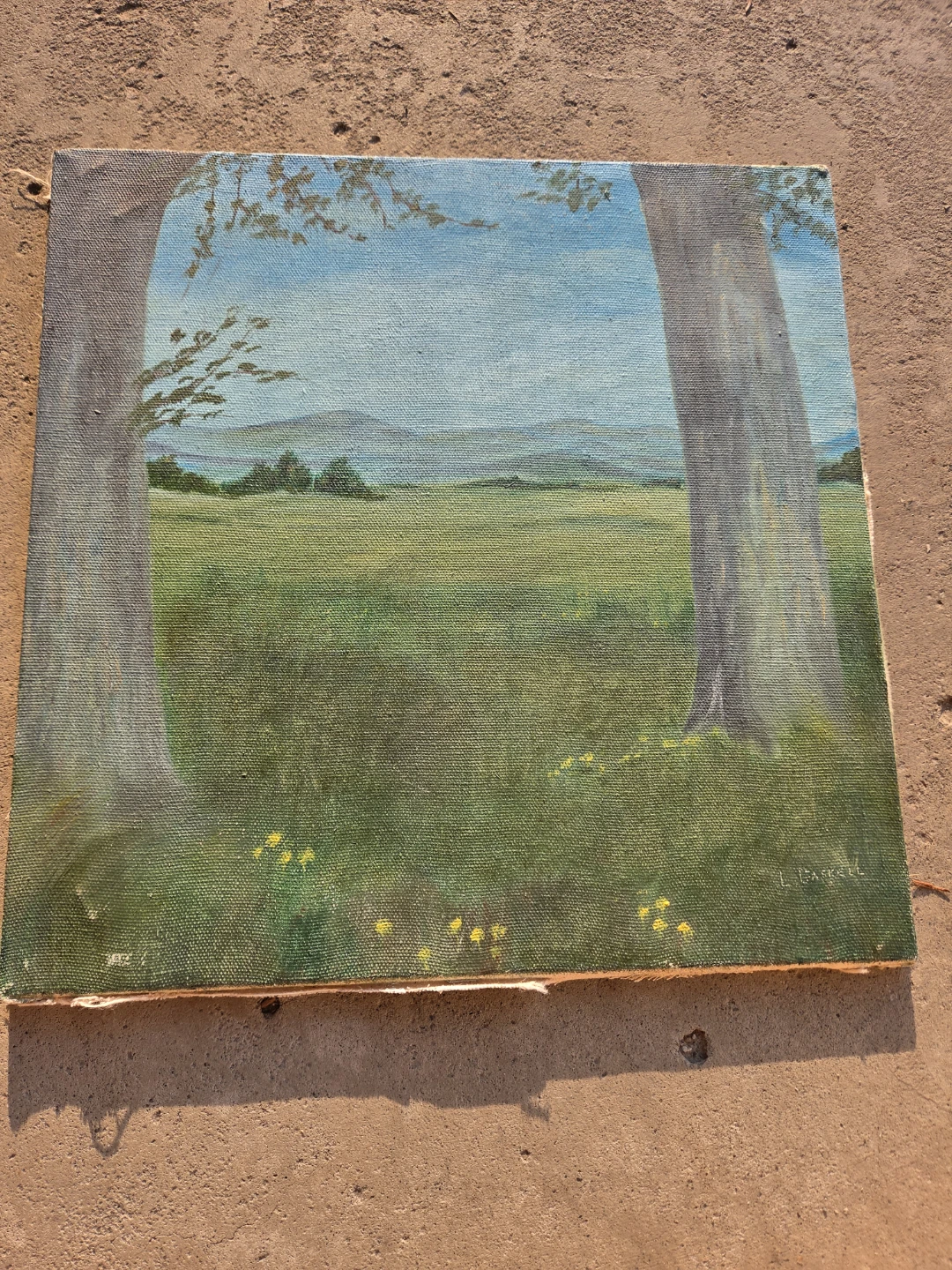 Original Landscape Oil Painting on Canvas