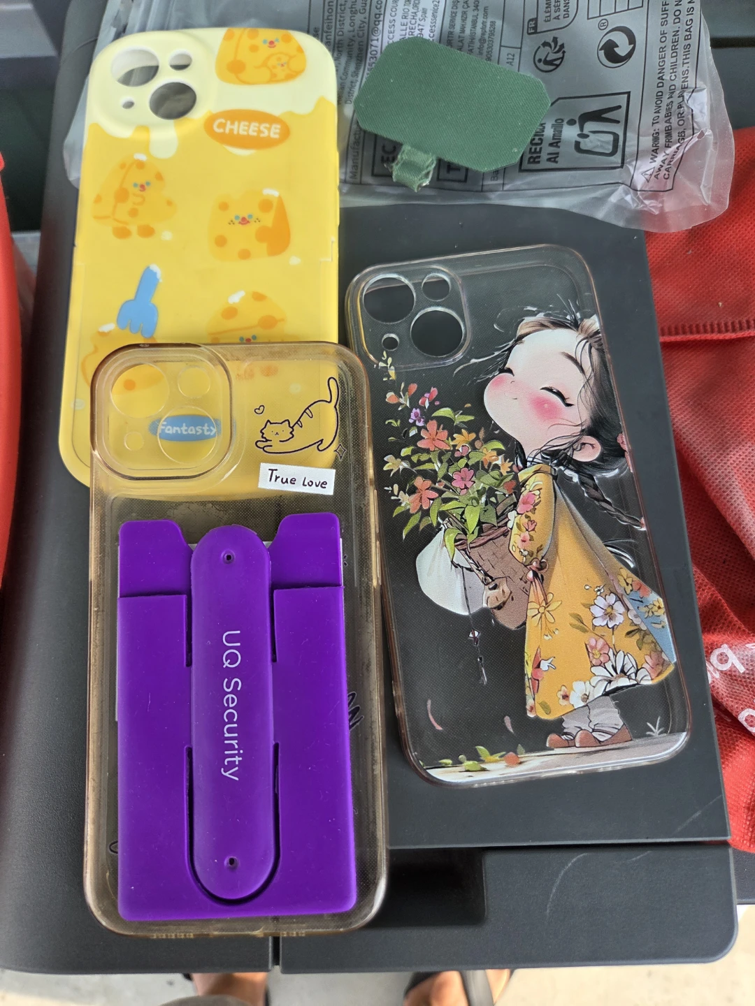 3 Phone Cases and 1 Card Holder