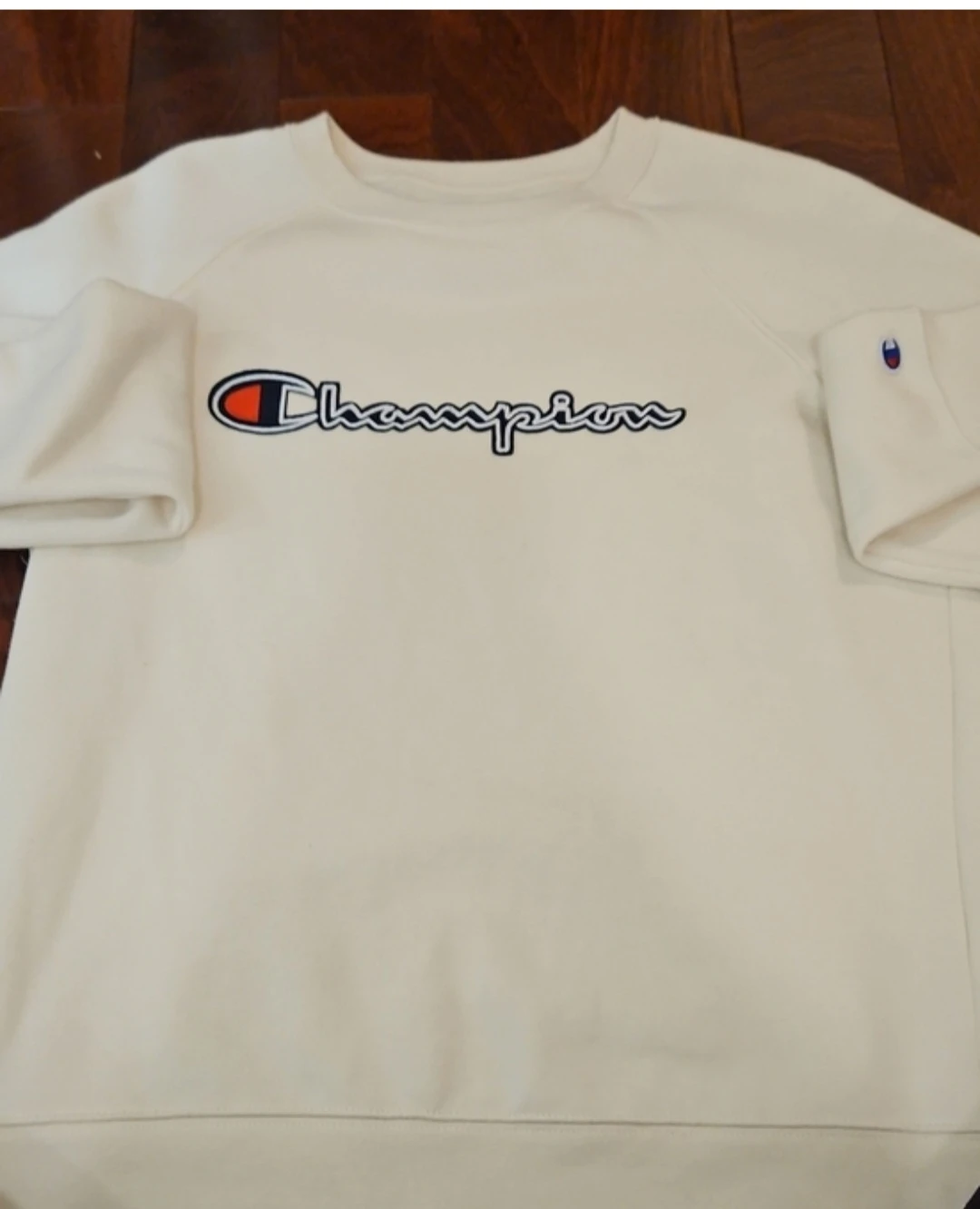 Champion Crewneck Sweatshirt Size S/P Cream