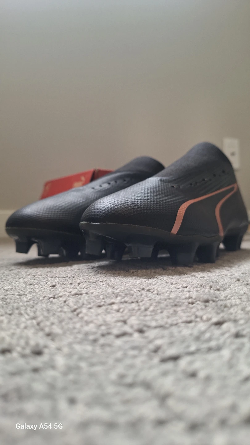Puma Ultra Match FG/AG Football Cleats Black/Copper Rose - photo 5