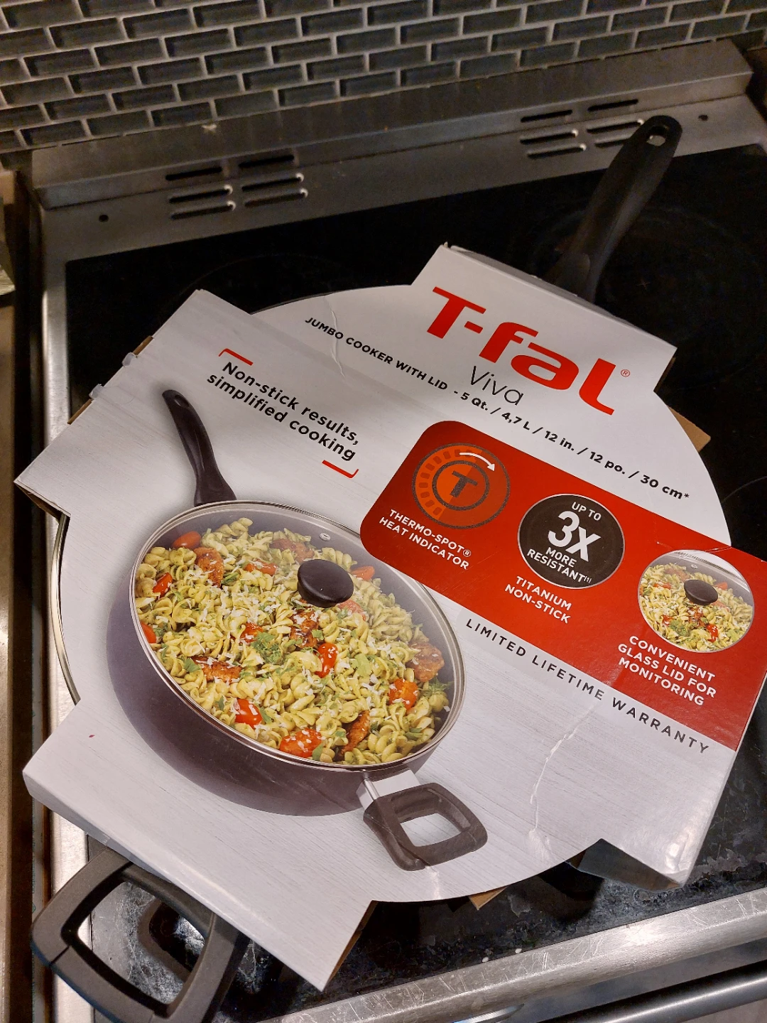 [New] T-fal Viva Jumbo Cooker with Lid