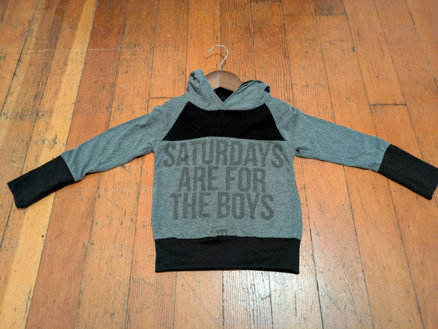 Grow With Me Saturdays Are For The Boys Hoodie