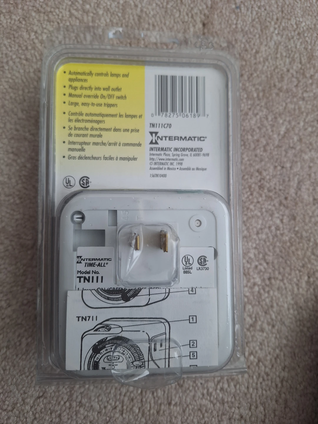 Plug-In Mechanical Timer - photo 2