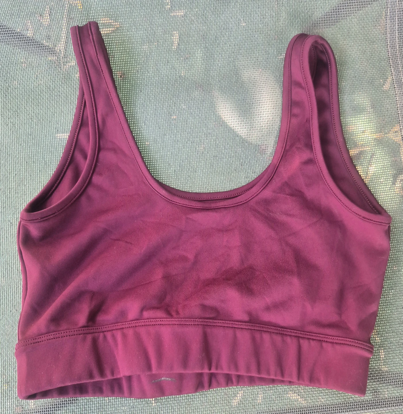 Reebok Sports Bra Burgundy - photo 2